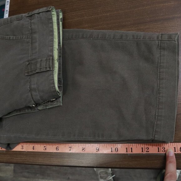 Vince Bermuda Shorts Womens 2 Brown Utilitarian Minimalist Neutral Normcore Long - Picture 14 of 16